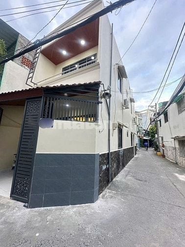 Bán nhà căn góc hẻm 3,5m thông Quang Trung, P.10, 4 x 14, 3PN giá 5.35