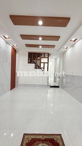 BÁN NHÀ 3 TẦNG ĐƯỜNG SỐ 10 TÂN THẮNG HXH SÁT AEON TÂN PHÚ 6.3T TL