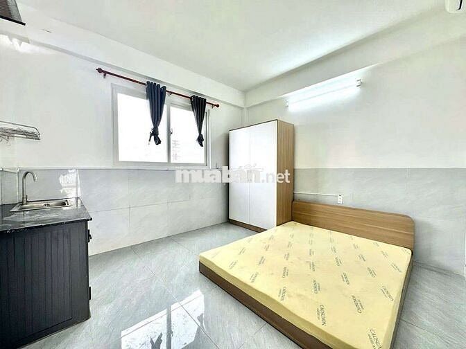 STUDIO FULL NỘI THẤT THANG MÁY CỬA SỔ TRỜI MỚI 100%_VÕ THỊ LIỄU Q12