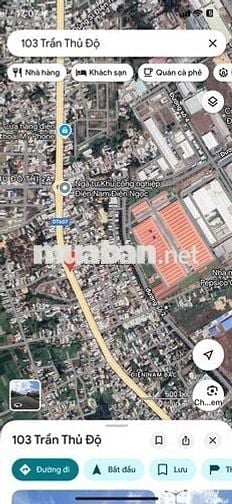 2 mặt tiền Trần Thủ Độ ngay KCN giá đầu tư