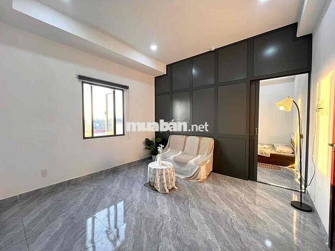 CĂN HỘ 1 PHÒNG NGỦ TÁCH BẾP MỚI XÂY 2 CỬA SỔ FULL NỘI THẤT VƯỜN LÀI