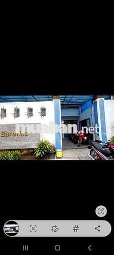 💥Bán nhà xưởng DT 17x25 Tổng 900m.1lầu fun thổ cư