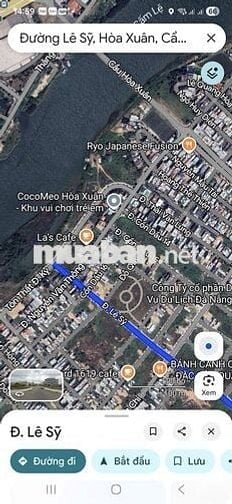 BÁN ĐẤT ĐƯỜNG LÊ SỸ - SÁT SÔNG - VỊ TRÍ CỰC ĐẸP