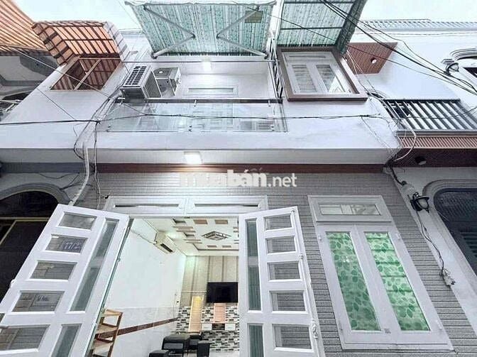 NHÀ HẺM Ô TÔ GÒ VẤP CHỈ 3Đ5 GẦN MẶT TIỀN