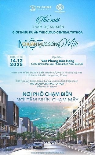 giới thiệu dự án the cloud central Tuy Hòa