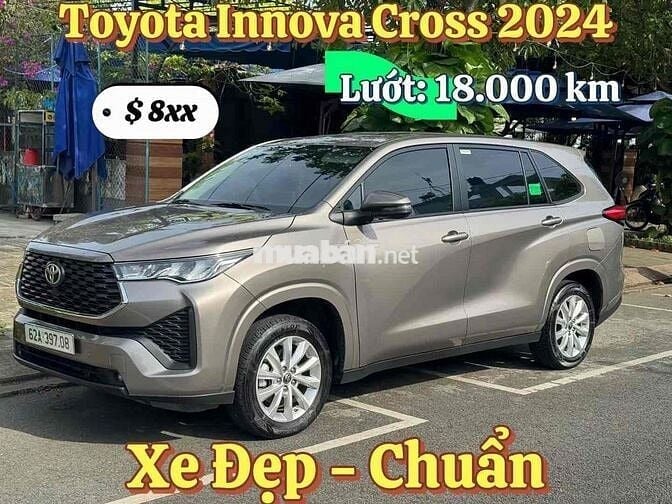 🚘 TOYOTA INNOVA CROSS 2024 - Xe 1 Chủ dùng kỹ