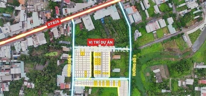 BÁN LỘ ĐẤT ĐẸP VỊ TRÍ TRUNG TÂM BẾN LÚC - VỊ TRÍ ĐẸP, PHÁP LÝ RỎ RÀNG