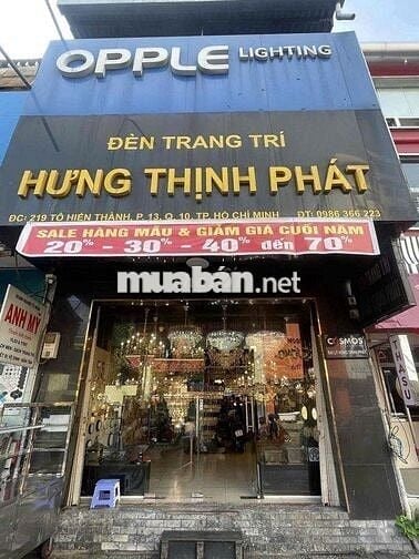 GIÁ THUÊ 4x Triệu - Nhà 219 Tô Hiến Thành, Quận 10 - DT 5.2x15m, 3TẦNG