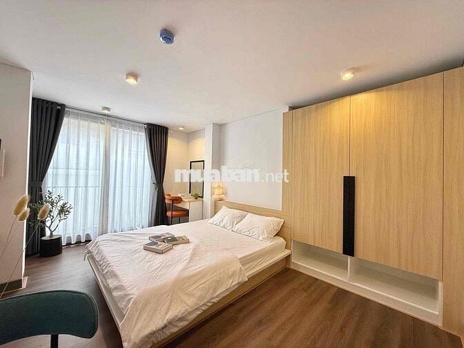 CHO THUÊ CĂN HỘ CHUNG CƯ FULL NT BAN CÔNG NGAY CHỢ TÂN ĐỊNH Q1