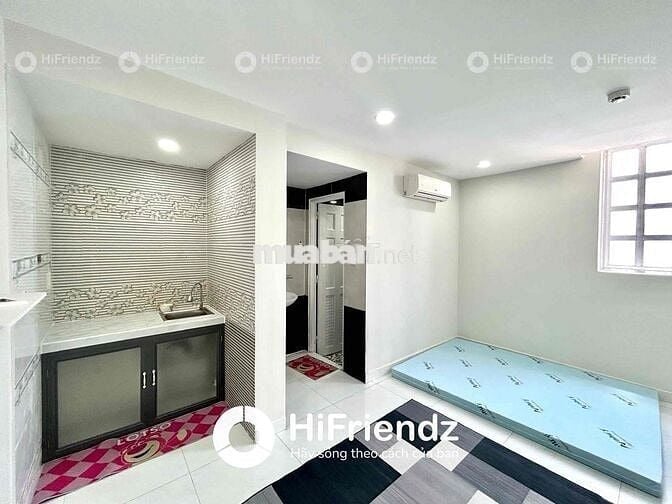 STUDIO MINI CỬA SỔ THOÁNG CÓ BẢO VỆ, THANG MÁY, TÁCH BẾP - CHỢ LỚN Q6