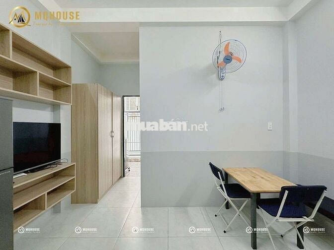 Cc mini 1PN tách bếp - bancol 40m2. FREE PHÍ DV. Full nội thất + mgr