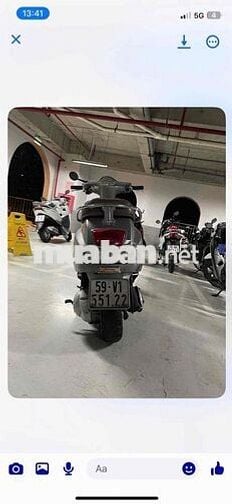 Piaggio Vespa 2012 Xám Nguyên zin