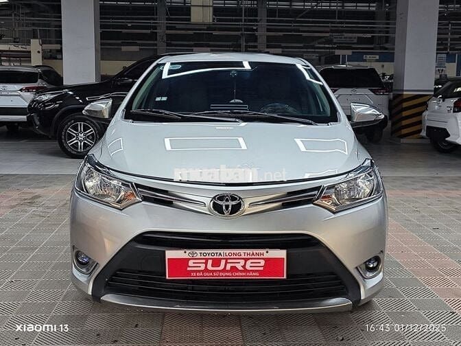 Bán Toyota Vios 1.5E MT đời 2017 Nguyên Zin ĐẸPPP