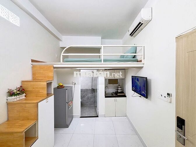 PHÒNG CÓ GÁC ĐỦ NỘI THẤT GẦN CO.OP MART NHIÊU LỘC