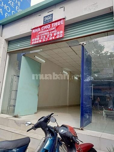Cho thuê nhà nguyên căn 966 Âu Cơ, Phường Tân Bình, 5x25m thông suốt