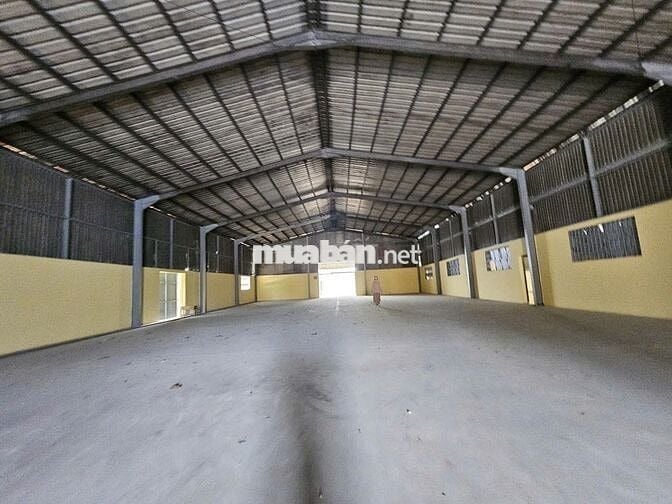 Cho thuê kho xưởng 3.500m2 MT Trần Đại Nghĩa, Bình Chánh,Giá : 80tr/TH