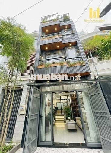 🧿NHÀ 1 TRỆT 3 LẦU FULL NỘI THẤT, 3PN + 4WC, GẦN CHỢ BÀ CHIỂU