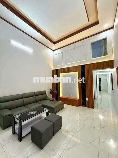 Nhà hẻm 322 Phú Lợi, DT: 4,3 x24, thổ cư: 80, có 2PN, sân xe hơi 7 chỗ