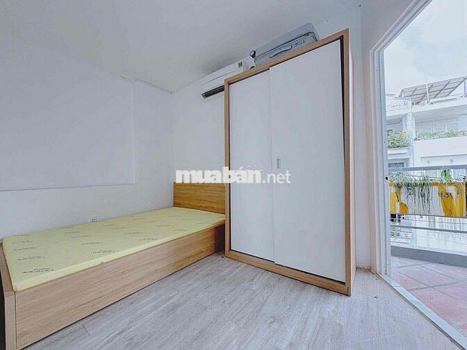 CĂN 2PN FULL NỘI THẤT BAN CÔNG NẰM Ở TRUNG TÂM GÒ VẤP