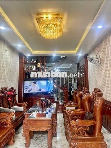 SIÊU PHẨM 5TẦNG HẺM XE HƠI NGAY GÒ XOÀI SÁT MẶT TIỀN ĐƯỜNG  GẦN CHỢ