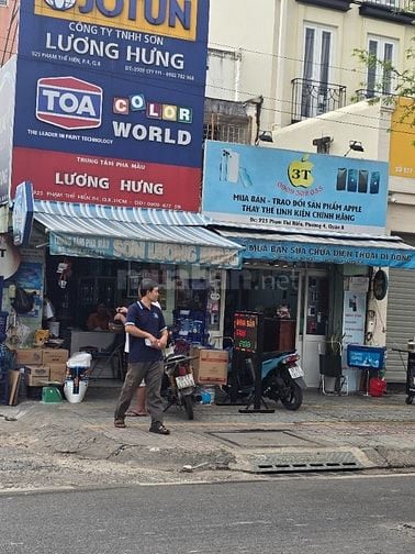 Bán nhà căn đôi ngay góc 2 mặt tiền đang cho thuê 30triệu 1 tháng