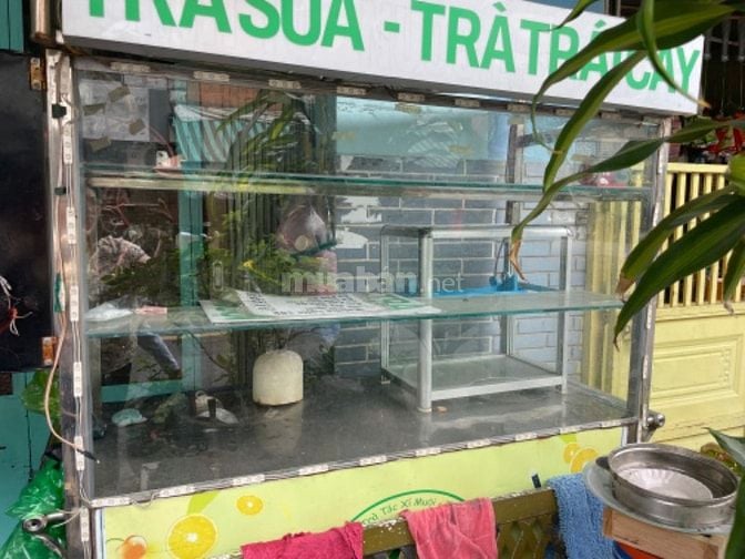 Cần thanh lí xe tủ kiếng bán trà sữa hay bánh mì..v..vv..