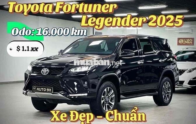 🚘 Toyota Fortuner Legender 2025 - Xe Lướt Siêu Đẹp