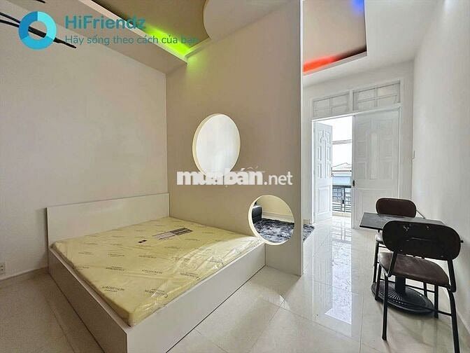 1PN BAN CÔNG TÁCH BẾP NEW NGÃ 5 NGUYỄN VĂN CÔNG SÂN BAY THOÁNG TIỆN