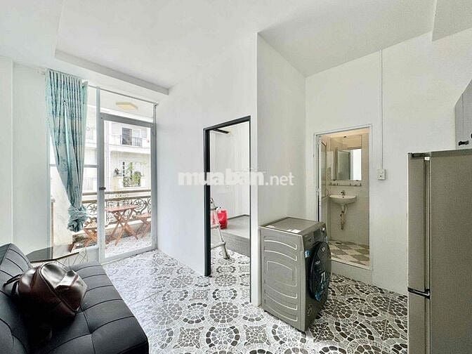 CHO THUÊ 2 PHÒNG NGỦ BAN CÔNG ĐẦY ĐỦ NỘI THẤT GẦN EMART PHAN HUY ÍCH