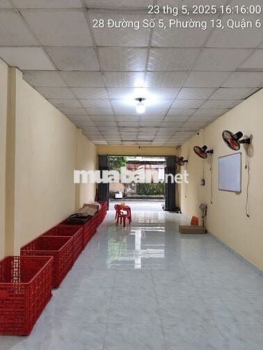 Chính chủ cho thuê nhà làm kho/nhà ở Quận 6