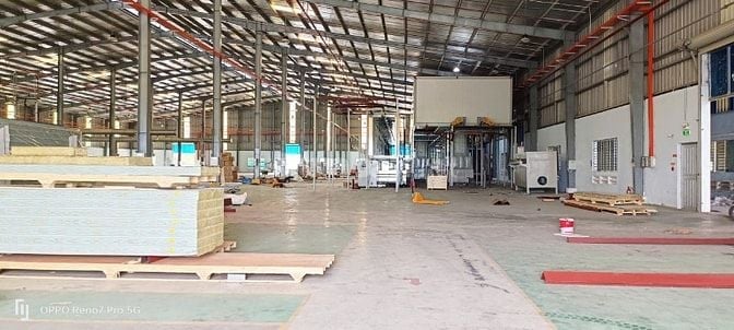 Bán kho xưởng 21.600m2, KCN Đức Hòa , Long An (Tây Ninh), PCCC tự động