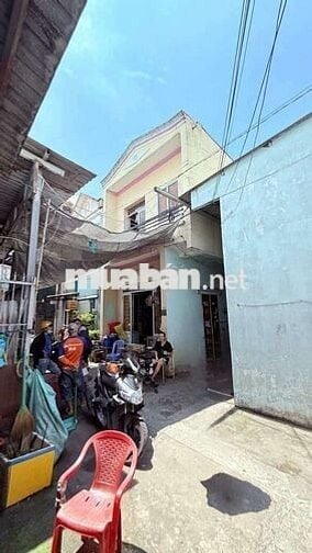 Nhà 1trệt 1lầu + 3phòng trọ kế bên chợ Xóm Nghèo,kcn Sóng Thần Dĩ An