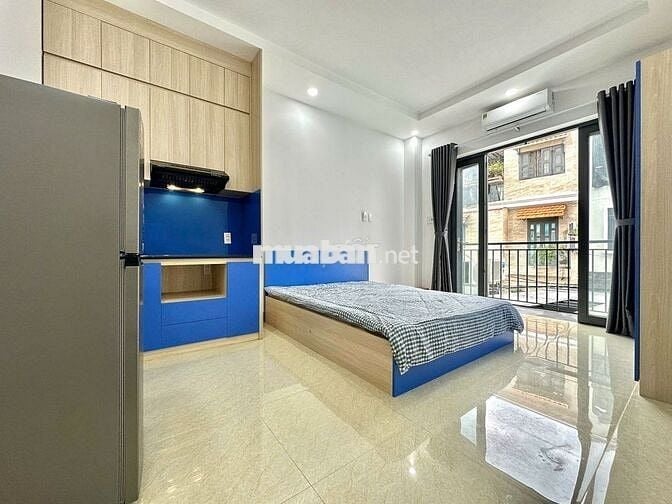 CĂN HỘ GẦN NGÃ TƯ HÀNG XANH STUDIO BAN CÔNG SÁNG CHU VĂN AN BÌNH THẠNH