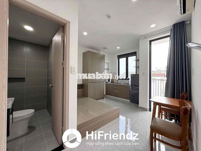 Căn hộ mini Full nội thất có ban công kế Topaz, nhà thờ Nam Hải  Q8