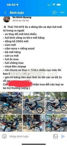 xe wave thái mte 110 đời 2000