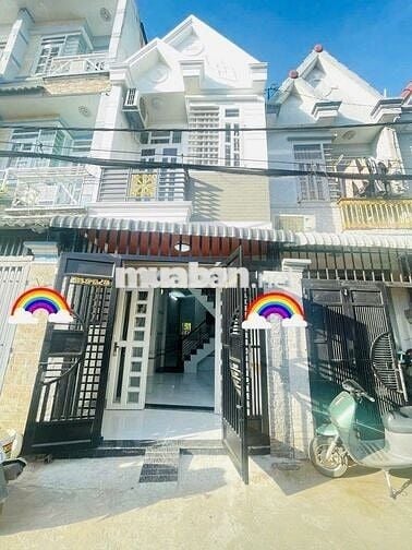 Nhà riêng hẻm xe hơi đg HT13, 1 xẹt sau chợ Hiệp Thành 37m2, 2ty195