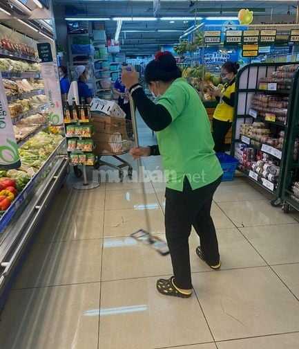 CẦN GẤP 2 NHÂN VIÊN TẠP VỤ, LÀM VIỆC KHU VỰC HÓC MÔN, TPHCM 