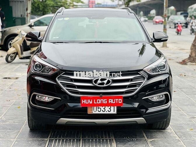Hyundai Santafe 2017 Bản full xăng Đen