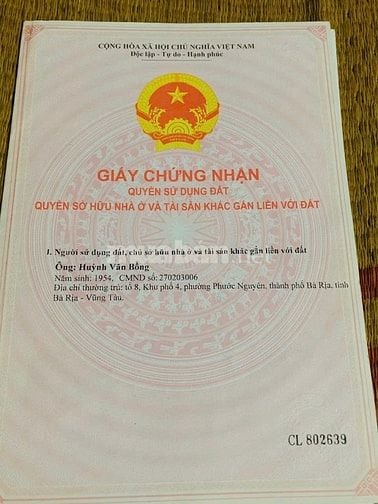 Đất Hắc Dịch bà Rịa Vũng Tàu cần bán