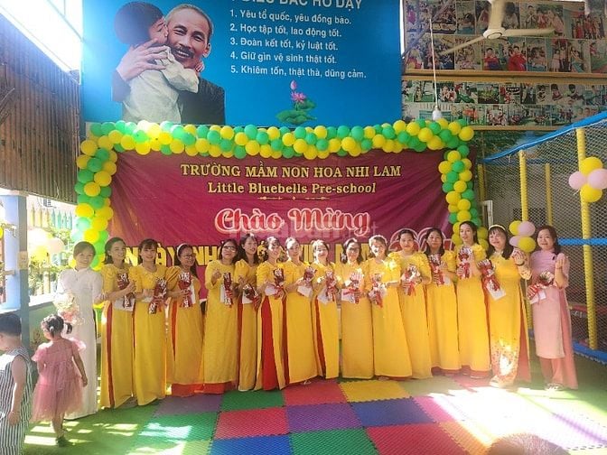 TUYỂN GIÁO ViÊN, BẢO MẪU  trường MN tại B Tân, TP HCM