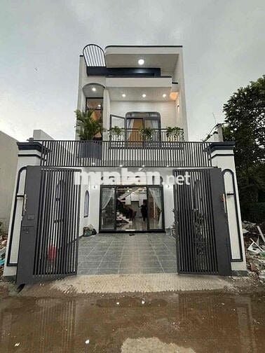 Nhà Phú Mỹ, Thủ Dầu Một. Tk 1 trệt 1 lầu, 3p.Ngủ, Full nội thất