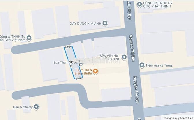 Bán đất tại Nguyễn Thị Đẹt, Đông Thạnh, Hóc Môn, TPHCM