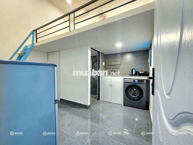 CHO THUÊ PHÒNG DUPLEX FULL NỘI THẤT MÁY GIẶT RIÊNG NGAY AEON MALL TP.