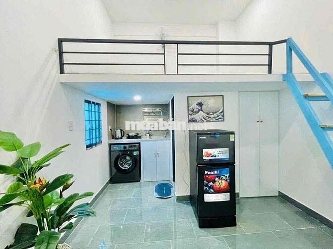 Phòng mới xây full nội thất máy giặt riêng, Đi bộ qua Aeon Tân Phú