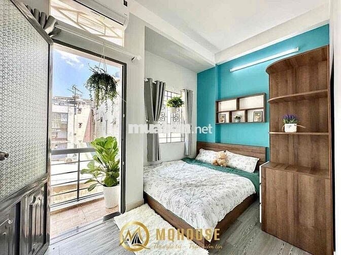 CHDV - 1PN - Tân Định Quận 1 - có balcon tách bếp - đầy đủ tiện nghi