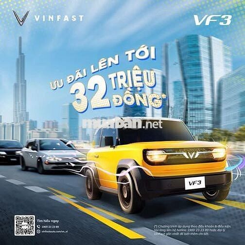VinFast VF3 2025  ƯU ĐÃI 4%