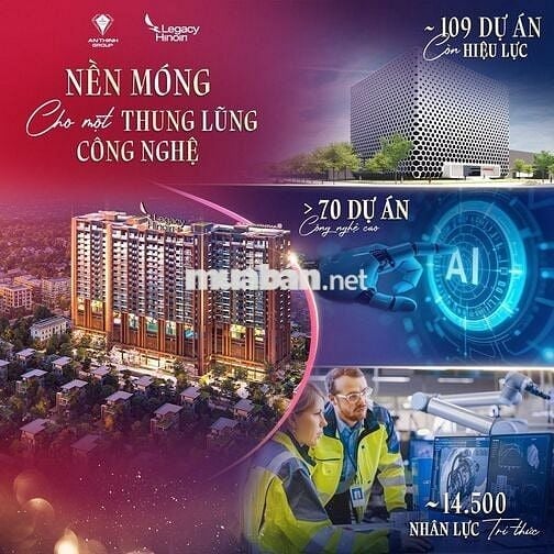 Lỗ hổng kinh tế xuất hiện tại Hòa Lạc Legacy Hinoiri chỉ 5x triệu/ m².