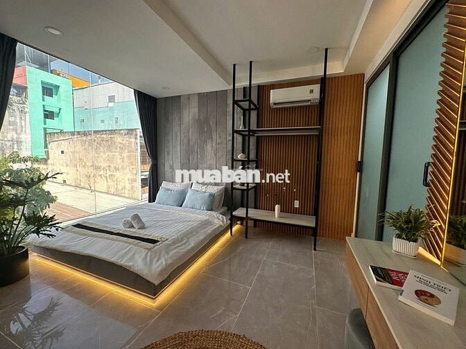 STUDIO VIEW ĐẸP FULL NỘI THẤT - HÀ HUY GIÁP NGAY CẦU VƯỢT NGÃ TƯ GA