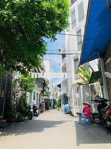 BÁN NHÀ QUẬN 6, BÀ HOM, HXT, 2 TẦNG, 21M2, NỞ HẬU, 2.22TỶ