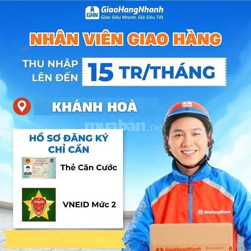 KHÁNH HOÀ - TÌM KIẾM SHIPPER NGAY